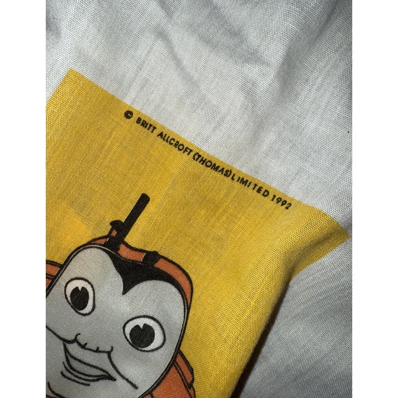Vintage‎ 1992 Thomas The Train Twin Sheet Set Fitted & Flat Read - Picture 4 of 7